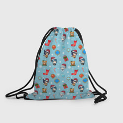 Рюкзак-мешок GI Christmas Pattern, цвет: 3D-принт
