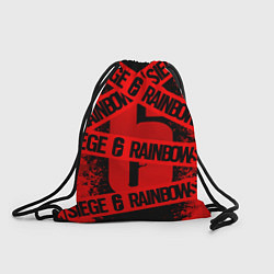 Рюкзак-мешок Rainbow Six Siege: Опасно для жизни, цвет: 3D-принт