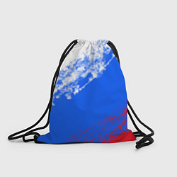 Рюкзак-мешок Флаг РФ триколор, цвет: 3D-принт