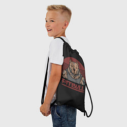 Рюкзак-мешок Pitbull Питбультерьер, цвет: 3D-принт — фото 2