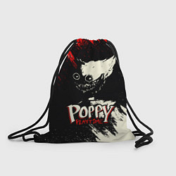 Рюкзак-мешок Poppy Playtime: Red & Black, цвет: 3D-принт