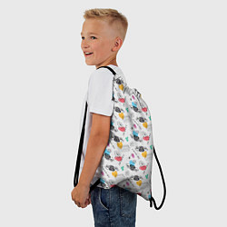 Рюкзак-мешок Friends pattern, цвет: 3D-принт — фото 2
