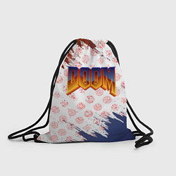Рюкзак-мешок RUNES DOOM LOGO, цвет: 3D-принт