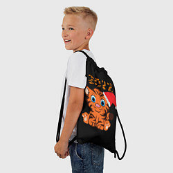 Рюкзак-мешок Маленький тигр 2022, цвет: 3D-принт — фото 2