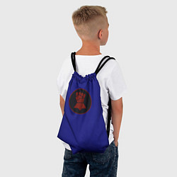 Рюкзак-мешок Багровые Кулаки цвет ордена, цвет: 3D-принт — фото 2