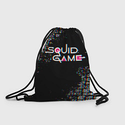 Мешок для обуви ИГРА В КАЛЬМАРА ГЛИТЧ SQUID GAME GLITCH