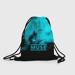 Мешок для обуви Мэттью Беллами бирюзовый туман Muse