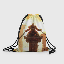 Рюкзак-мешок GOD OF WAR КРАТОС В ЦЕПЯХ, цвет: 3D-принт
