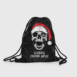 Рюкзак-мешок Santa Сlaus from hell, цвет: 3D-принт