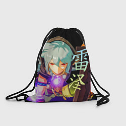 Рюкзак-мешок Genshin Impact: Razor, цвет: 3D-принт