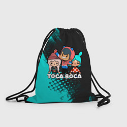 Рюкзак-мешок Toca Boca Рита и Леон, цвет: 3D-принт