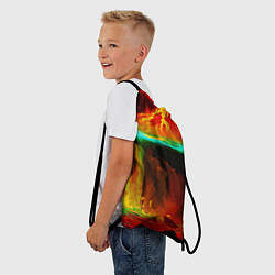 Рюкзак-мешок Кратер Вулкана, цвет: 3D-принт — фото 2