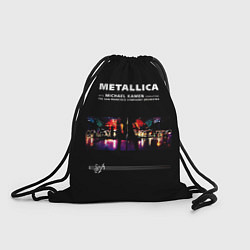 Рюкзак-мешок Metallica S и M, цвет: 3D-принт