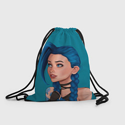 Рюкзак-мешок Красотка Джинкс, цвет: 3D-принт