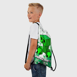 Рюкзак-мешок Minecraft Creeper ползучий камикадзе, цвет: 3D-принт — фото 2
