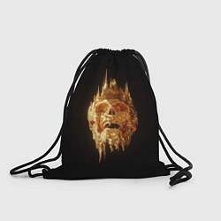 Рюкзак-мешок GOLDEN SKULL ЗОЛОТОЙ ЧЕРЕП, цвет: 3D-принт