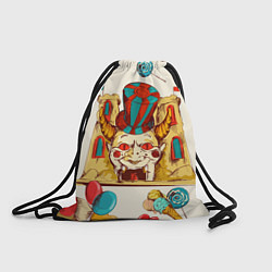 Рюкзак-мешок Странный Цирк, цвет: 3D-принт