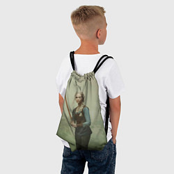 Рюкзак-мешок Цири Ведьмак 2, цвет: 3D-принт — фото 2