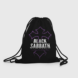 Рюкзак-мешок Black Sabbat Cross, цвет: 3D-принт