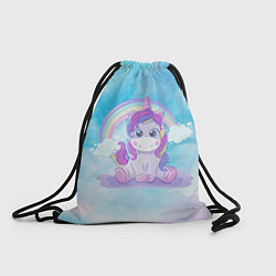Рюкзак-мешок Пурпурка, цвет: 3D-принт