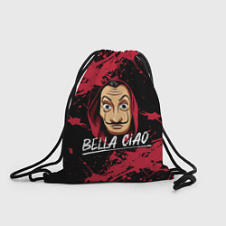 Рюкзак-мешок БУМАЖНЫЙ ДОМ LA CASA DE PAPEL BELLA CIAO, цвет: 3D-принт