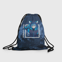 Рюкзак-мешок Рем с ушками, Re: zero Жизнь с нуля в альтернативн, цвет: 3D-принт