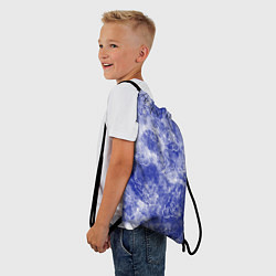 Рюкзак-мешок Тигр гжель, цвет: 3D-принт — фото 2