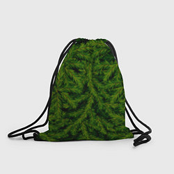 Рюкзак-мешок Текстура Ели Елка Паттерн, цвет: 3D-принт