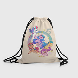 Рюкзак-мешок G5 My Little Pony, цвет: 3D-принт