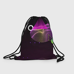 Рюкзак-мешок Яркая геометрия, цвет: 3D-принт