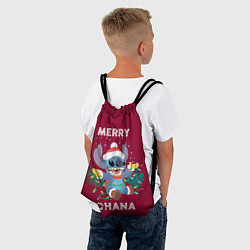 Рюкзак-мешок Merry ohana, цвет: 3D-принт — фото 2