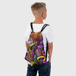 Рюкзак-мешок Страж в маске, цвет: 3D-принт — фото 2
