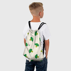 Рюкзак-мешок Брокколи паттерн, цвет: 3D-принт — фото 2