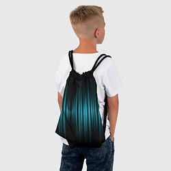 Рюкзак-мешок Неоновые флуктуации, цвет: 3D-принт — фото 2