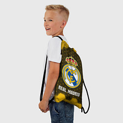 Рюкзак-мешок РЕАЛ МАДРИД Real Madrid Графика, цвет: 3D-принт — фото 2