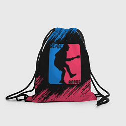 Рюкзак-мешок ACDC Logo, цвет: 3D-принт