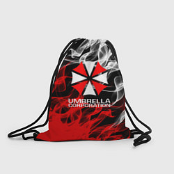 Рюкзак-мешок Umbrella Corporation Fire, цвет: 3D-принт