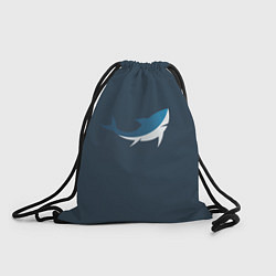 Рюкзак-мешок Мегалодон в Океане, цвет: 3D-принт