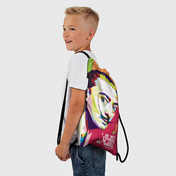 Рюкзак-мешок Salvador Dali - i am just not normal, цвет: 3D-принт — фото 2
