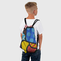 Рюкзак-мешок В стиле ромеро бритто, цвет: 3D-принт — фото 2