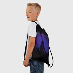 Рюкзак-мешок Толпа, цвет: 3D-принт — фото 2