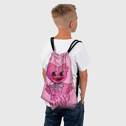 Рюкзак-мешок Pink Kissy Missy, цвет: 3D-принт — фото 2