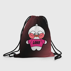 Рюкзак-мешок LALAFANFAN - LOVE, цвет: 3D-принт