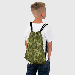 Рюкзак-мешок Скейтбординг камуфляж, цвет: 3D-принт — фото 2