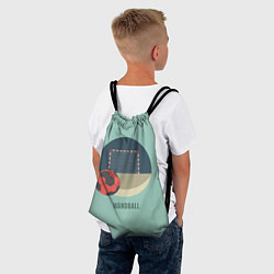 Рюкзак-мешок Handball Спорт, цвет: 3D-принт — фото 2