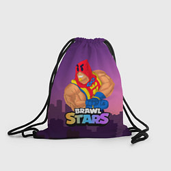 Рюкзак-мешок GROM BRAWL STARS NIGHT CITY, цвет: 3D-принт