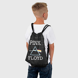 Рюкзак-мешок PINK FLOYD LOGO - ПИНК ФЛОЙД ЛОГОТИП, цвет: 3D-принт — фото 2