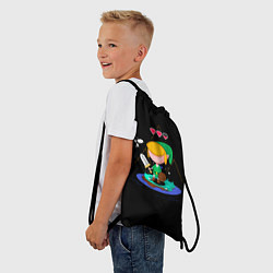 Рюкзак-мешок Жизни Линка, цвет: 3D-принт — фото 2