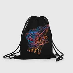 Рюкзак-мешок Alien Face B-01, цвет: 3D-принт