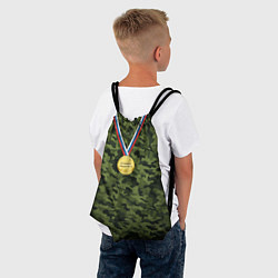 Рюкзак-мешок Лучшему педагогу, цвет: 3D-принт — фото 2